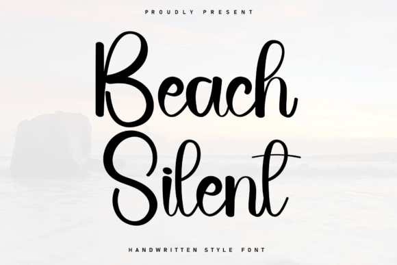 Beach Silent: A Handwritten Font for Authentic Design