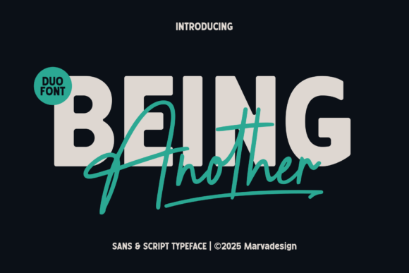 Being Another: The Duo Typeface for Bold & Expressive Design
