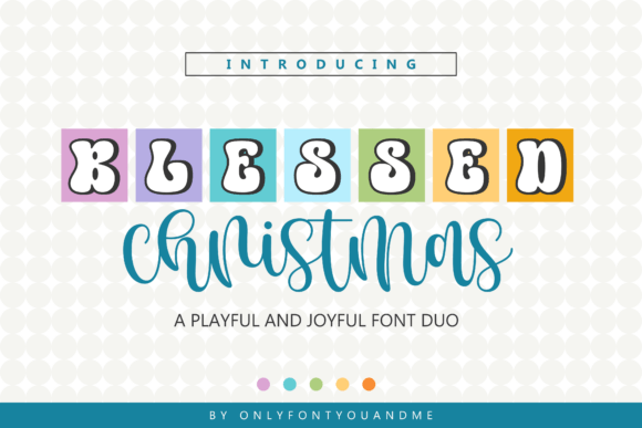 Bring Joyful Energy to Your Designs with Blessed Christmas Duo