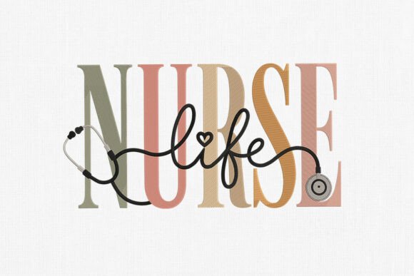 Celebrate Healthcare Heroes with the Stylish Nurse Embroidery Design