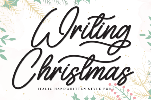 Crafting a Festive Edge with Writing Christmas