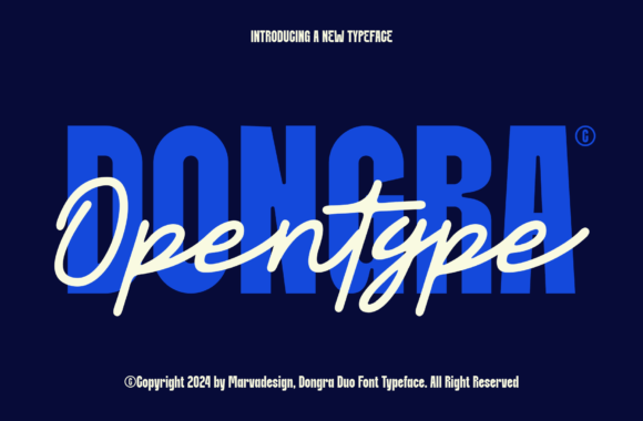 Dongra: The Dual-Nature Typeface for Modern Brands