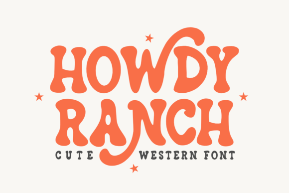 Howdy Ranch: A Western Script for Bold Design