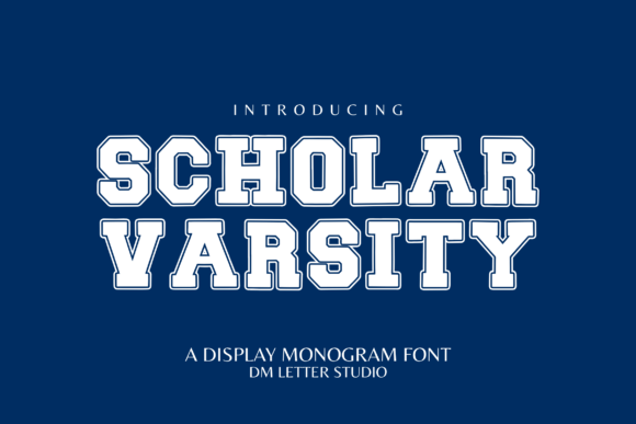 Scholar Varsity: A Typeface That Captures Academic Spirit