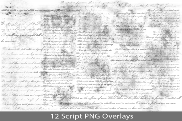 Shakespeare Text Script PNG Overlays: A Creative Designer's Guide