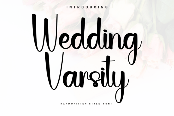 Wedding Varsity: A Handwritten Font for Cozy, Authentic Designs