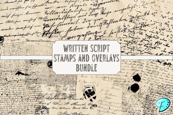 Written Script Stamps: Add Authentic Texture to Your Designs